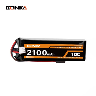BONKA 2100mAh 25C 2S LiFe Battery